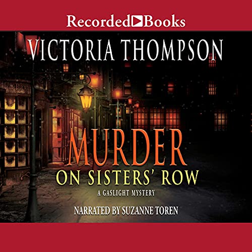 Murder on Sister&rsquo;s Row Audiolibro Por Victoria Thompson arte de portada