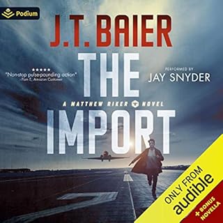 The Import Audiolibro Por J.T. Baier arte de portada