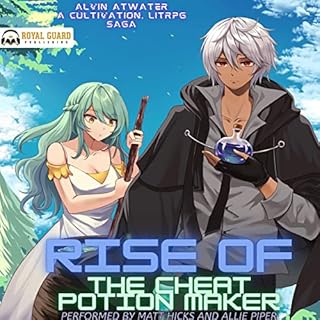 Rise of the Cheat Potion Maker Audiolibro Por Alvin Atwater arte de portada