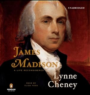 James Madison Audiolibro Por Lynne Cheney arte de portada