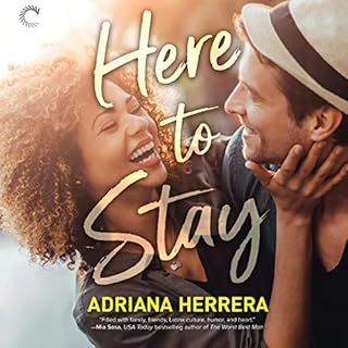 Here to Stay Audiolibro Por Adriana Herrera arte de portada