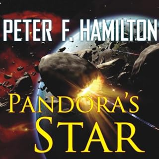 Pandora's Star Audiolibro Por Peter F. Hamilton arte de portada