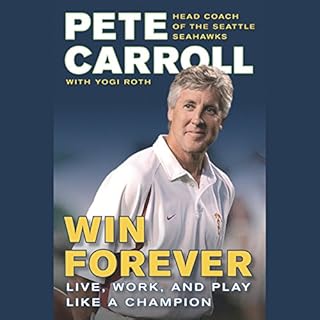 Win Forever Audiolibro Por Pete Carroll arte de portada