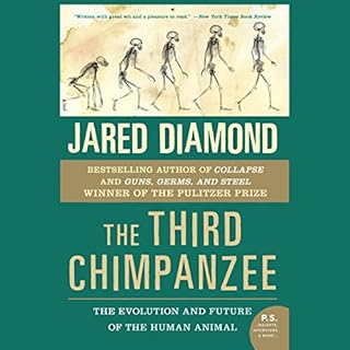 The Third Chimpanzee Audiolibro Por Jared Diamond arte de portada