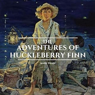 The Adventures of Huckleberry Finn Audiolibro Por Mark Twain arte de portada