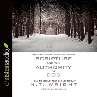 Scripture and the Authority of God Audiolibro Por N. T. Wright arte de portada