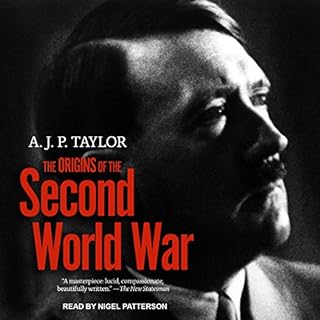 The Origins of The Second World War Audiolibro Por A.J.P. Taylor arte de portada