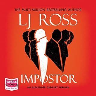 Impostor Audiolibro Por LJ Ross arte de portada