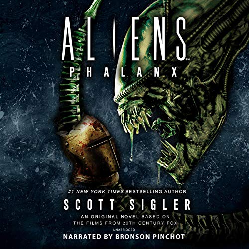 Aliens: Phalanx Audiolibro Por Scott Sigler arte de portada