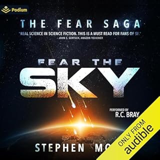 Fear the Sky Audiolibro Por Stephen Moss arte de portada