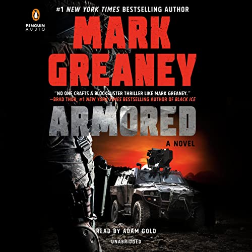 Armored Audiolibro Por Mark Greaney arte de portada