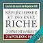 R&eacute;fl&eacute;chissez et devenez riche. Les lois du succ&egrave;s de Napoleon Hill  Por  arte de portada