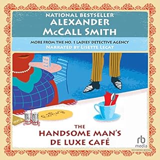 The Handsome Man's Deluxe Caf&eacute; Audiolibro Por Alexander McCall Smith arte de portada