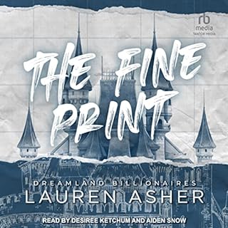 The Fine Print Audiolibro Por Lauren Asher arte de portada