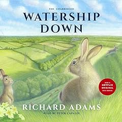 Watership Down Audiolibro Por Richard Adams arte de portada