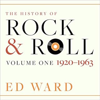 The History of Rock & Roll Audiolibro Por Ed Ward arte de portada