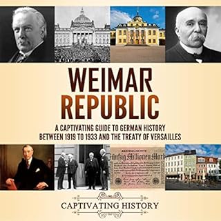 Weimar Republic Audiolibro Por Captivating History arte de portada