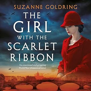 The Girl with the Scarlet Ribbon Audiolibro Por Suzanne Goldring arte de portada