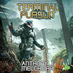 Terminal Pursuit Audiolibro Por Anthony J. Melchiorri arte de portada