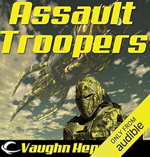 Assault Troopers Audiolibro Por Vaughn Heppner arte de portada