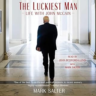 The Luckiest Man Audiolibro Por Mark Salter arte de portada