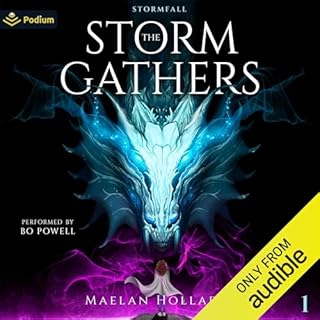 The Storm Gathers Audiolibro Por Maelan Holladay arte de portada