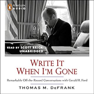 Write It When I'm Gone Audiolibro Por Thomas M. DeFrank arte de portada