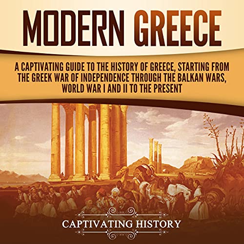 Modern Greece Audiolibro Por Captivating History arte de portada