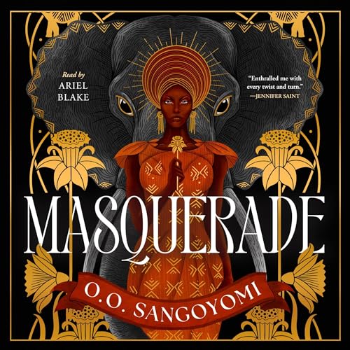 Masquerade Audiolibro Por O.O. Sangoyomi arte de portada
