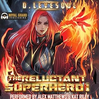 The Reluctant Superhero Book 1 Audiolibro Por D. Levesque arte de portada