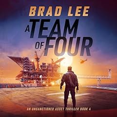 A Team of Four Audiolibro Por Brad Lee arte de portada