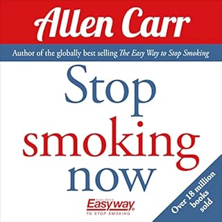 Diseño de la portada del título Allen Carr's Stop Smoking Now