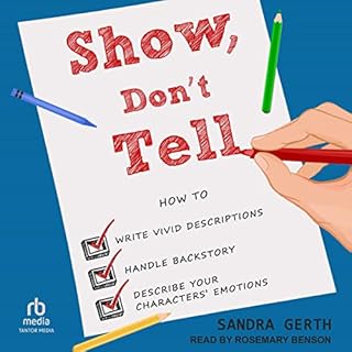 Show, Don't Tell Audiolibro Por Sandra Gerth arte de portada