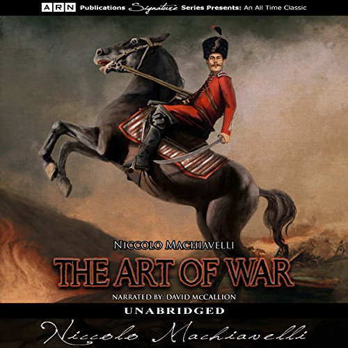 The Art of War Audiolibro Por Niccol&ograve; Machiavelli arte de portada