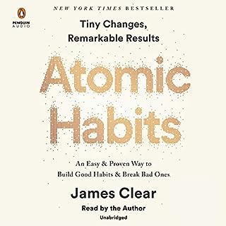 Atomic Habits Audiolibro Por James Clear arte de portada