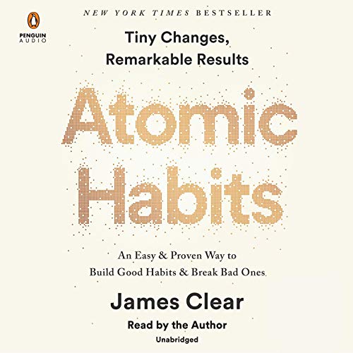 Atomic Habits Audiolibro Por James Clear arte de portada