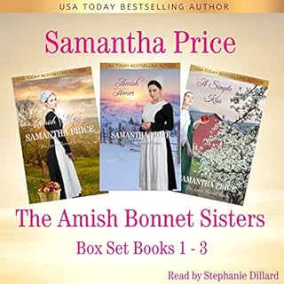 The Amish Bonnet Sisters Series Box Set Audiolibro Por Samantha Price arte de portada