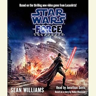 Star Wars: The Force Unleashed Audiolibro Por Sean Williams arte de portada