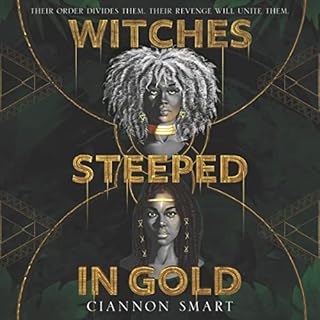 Witches Steeped in Gold Audiolibro Por Ciannon Smart arte de portada