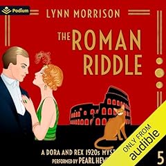 The Roman Riddle Audiolibro Por Lynn Morrison arte de portada