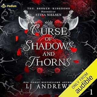 Curse of Shadows and Thorns Audiolibro Por LJ Andrews arte de portada