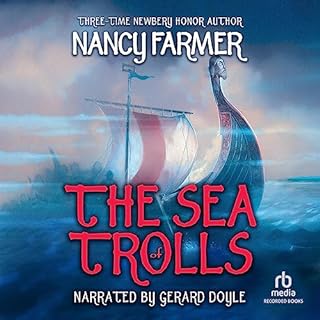 The Sea of Trolls Audiolibro Por Nancy Farmer arte de portada