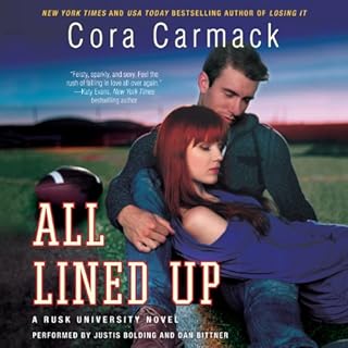 All Lined Up Audiolibro Por Cora Carmack arte de portada