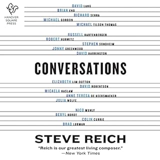 Conversations Audiobook By Steve Reich cover art