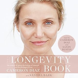 The Longevity Book Audiolibro Por Cameron Diaz arte de portada
