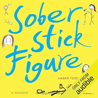 Sober Stick Figure Audiolibro Por Amber Tozer arte de portada