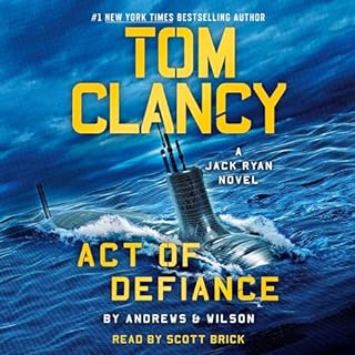 Tom Clancy Act of Defiance Audiolibro Por Brian Andrews, Jeffrey Wilson arte de portada