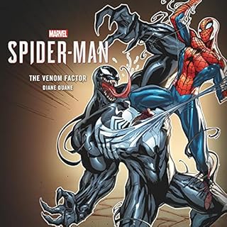 Spider-Man: The Venom Factor Audiolibro Por Diane Duane, Marvel arte de portada