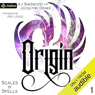 Origin Audiolibro Por AJ Sherwood, Jocelynn Drake arte de portada