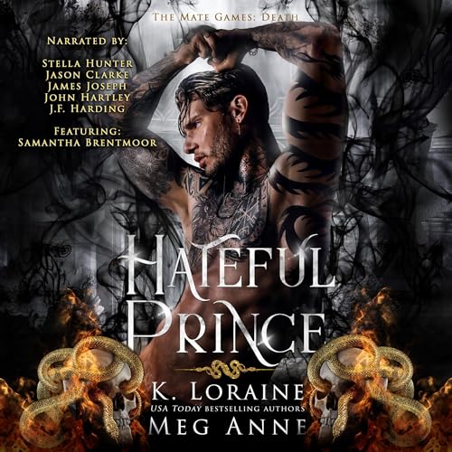 Hateful Prince Audiobook By Meg Anne, K. Loraine cover art